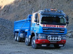 Rentons 8 wheeled tipper